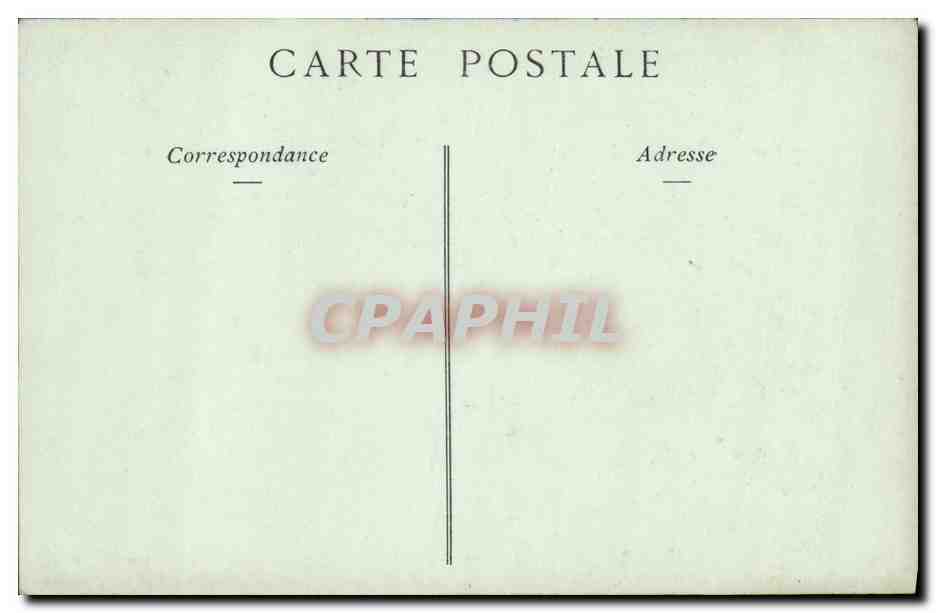 CPA Chaumont de Chateau Porte d Entree — Rückseite