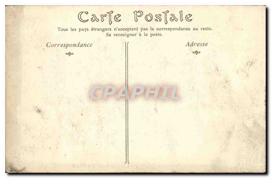 CPA Blois Le Chateau Aile Francois 1er Chambre de la Reine Claude — Verso
