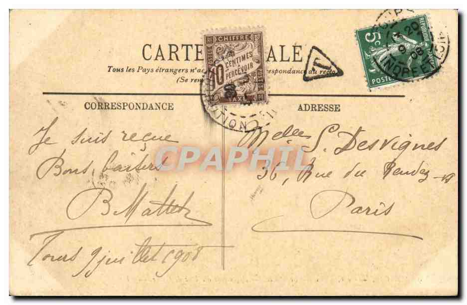 Blois — Le Château — Le Musée — Assassinat du Duc de Guise — L.L. — Verso
