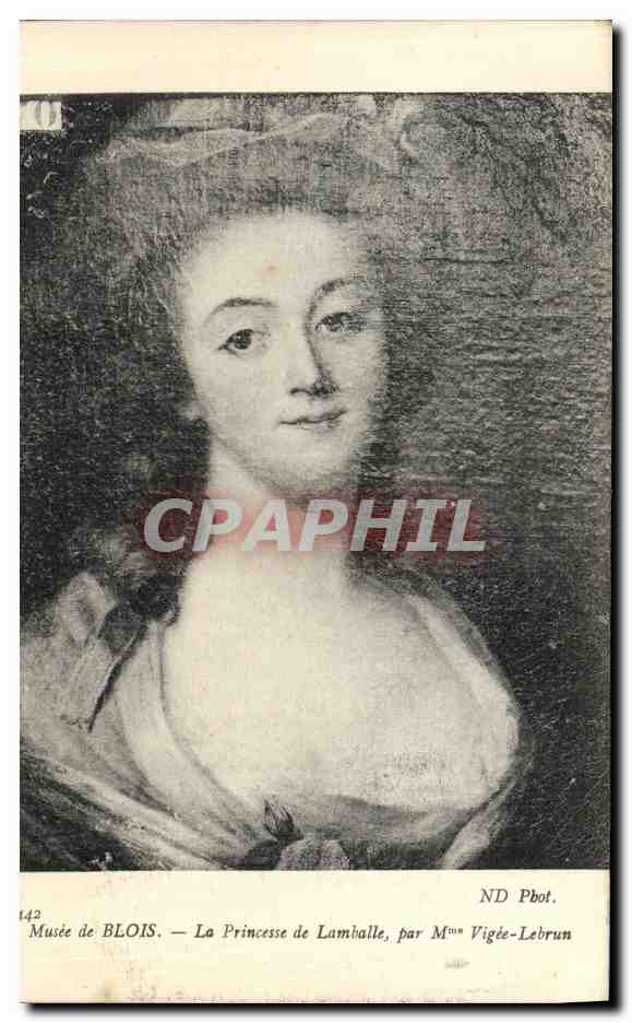 CPA Blois Musee de La Princesse de Lamballe par Mme Vigee Lebrun