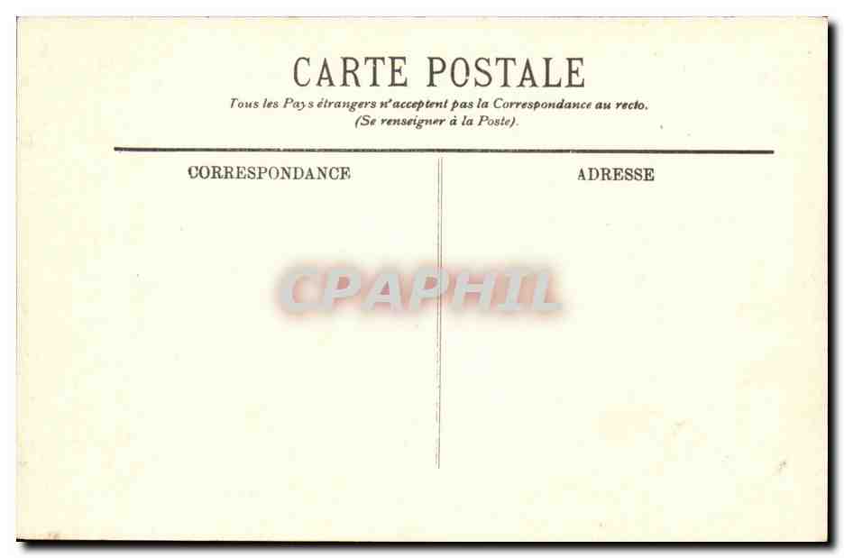 CPA Blois Chateau Vue sur L Aile Francois 1er a travers les colonnades — Back