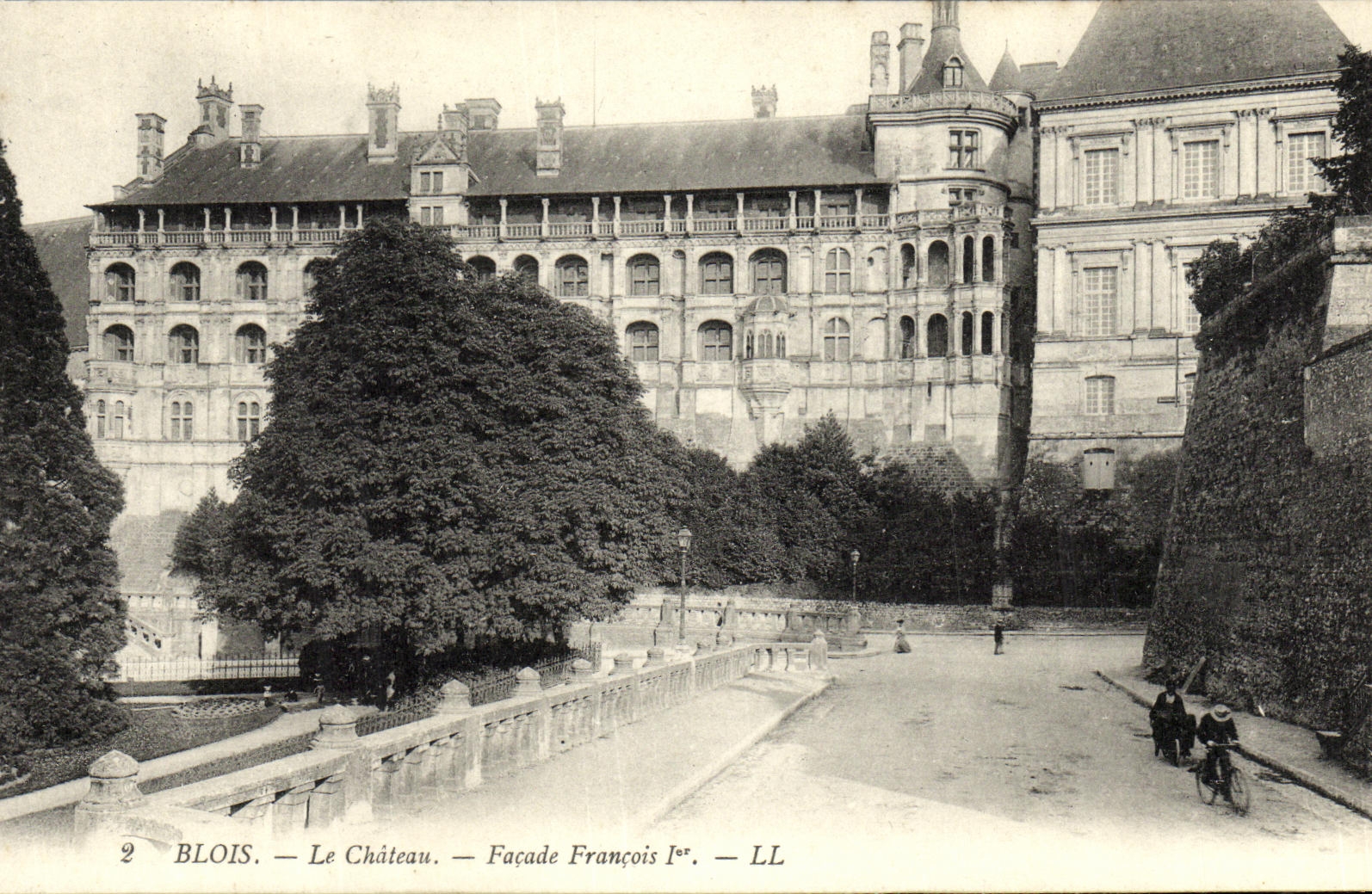 CPA Blois Chateau Facade Francois 1er