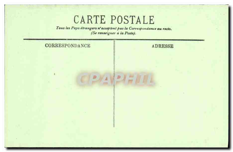 CPA Blois Chateau Facade Francois 1er — Verso