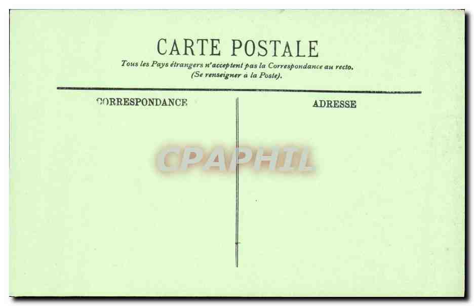 CPA Blois Chateau Aile Louis XII La Chapelle — Verso