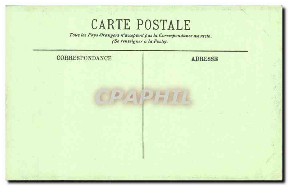 CPA Blois Chateau Le Musee Cheminee d Anne de Bretagne — Verso
