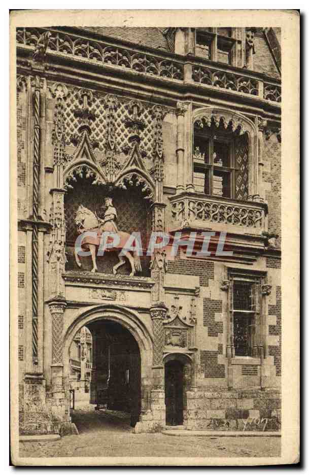 CPA Blois Chateau Aile Louis XIILe Portail