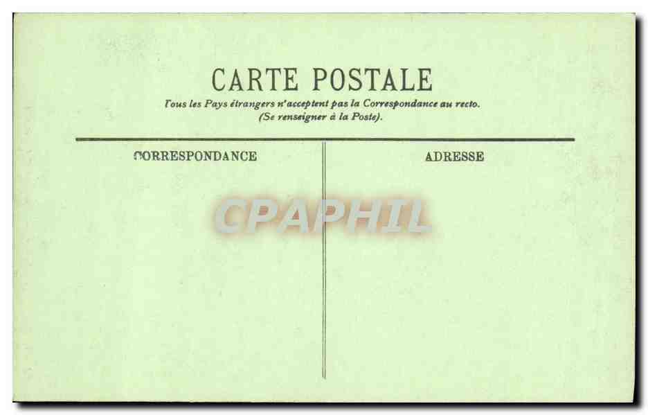 CPA Blois Le Chateau Lucarnes et Cheminees — Verso