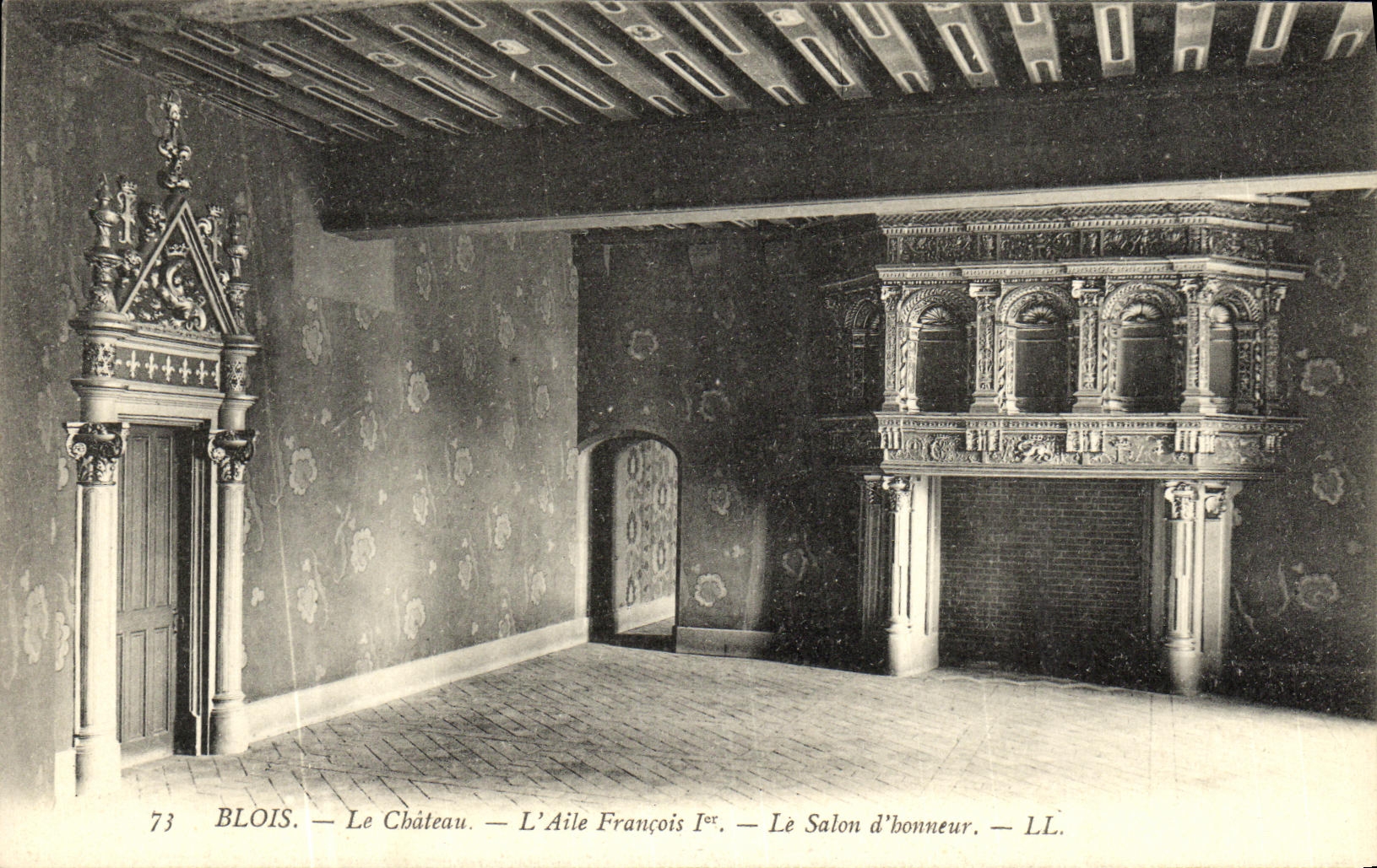 CPA Blois Le Chateau Aile Francois 1er Le Salon d Honneur