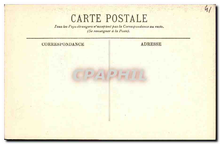 Blois — Le Château — L'Aile Louis XII — La Salle des États-Généraux — LL — Verso