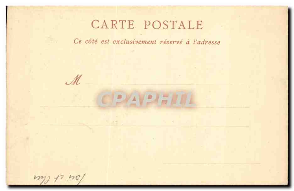 Château de Blois, Aile de Louis XII — Cheminée de la Salle des Gardes — ND Phot — Verso