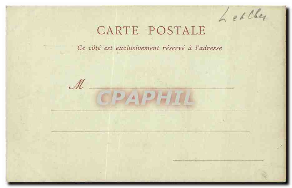 CPA Chateau de Blois Aile Francois l et Salle ou fut assassine le Due Guise — Back