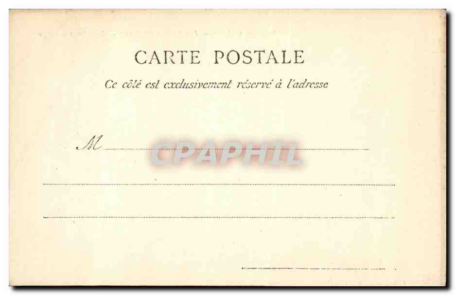 CPA Chateau de Blois Aile Gaston d Orleans Facade Interieure — Back