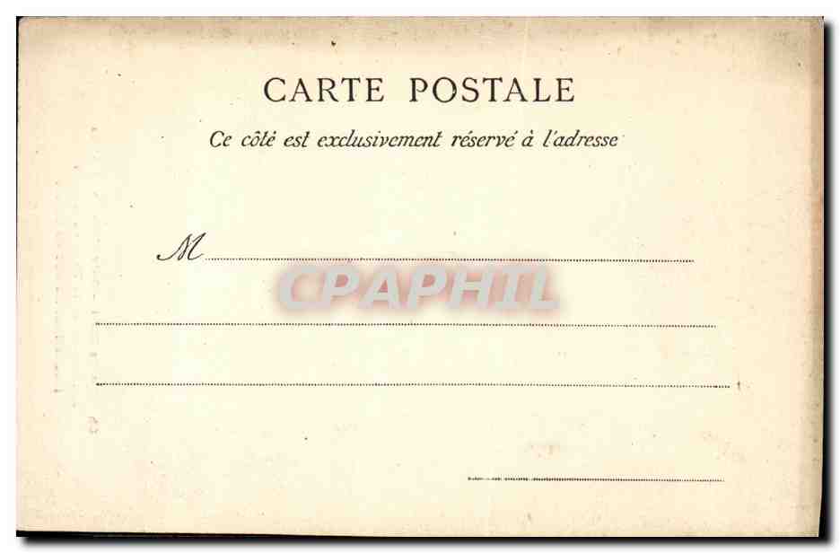 Castillo de Blois — Belvédère de la Torre del Molino (asesinato del duque de Guise) — J. D. & Cie, París — Reverso