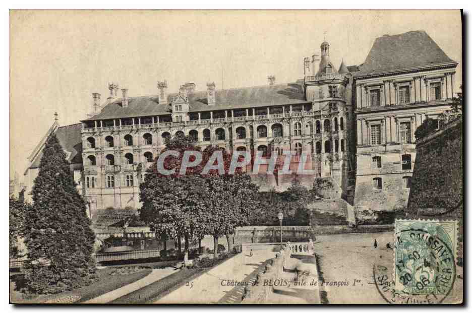 CPA Chateau de Blois Aile de Francois 1er