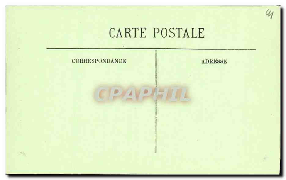 Blois — Le Château. Pavillon Anne de Bretagne — LL. N° 67 — Verso