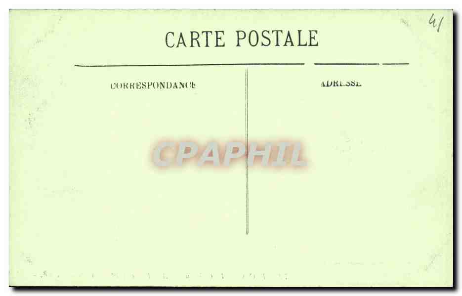 CPA Chateau de Blois Aile Francois 1er Galerie du Roi — Back