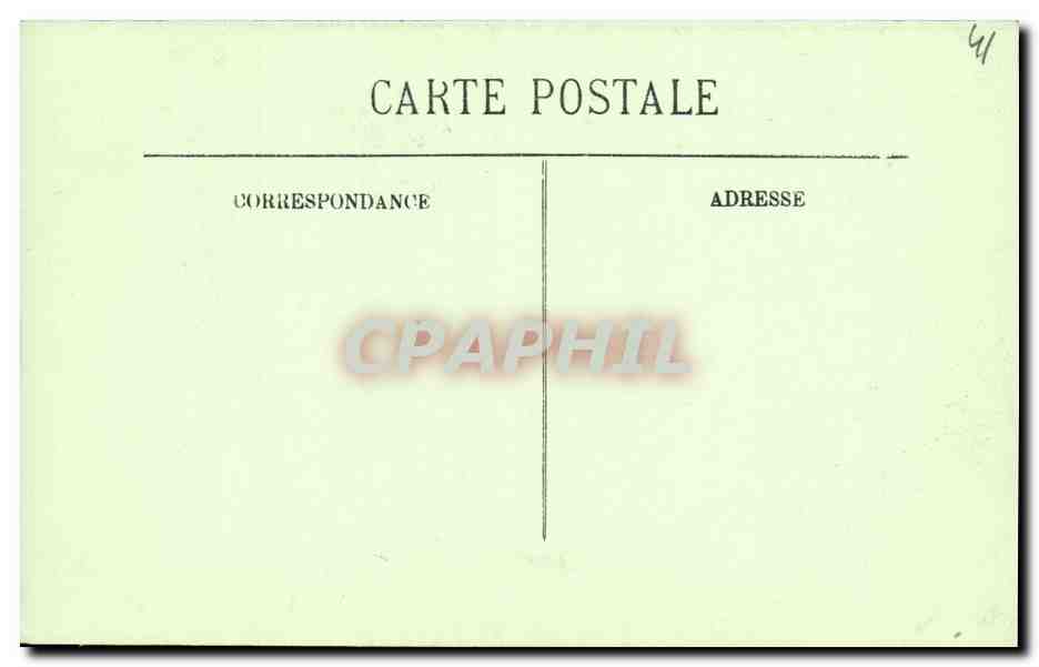 Blois — Le Château — Aile Louis XII — Une Gargouille — Verso
