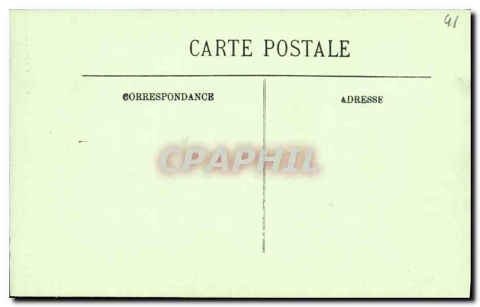CPA Chateau de Blois L Eglise Saint Nicolas Porte d Entree — Verso