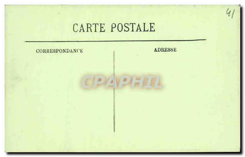 CPA Chateau de Blois Aile Francois 1er Chiffre de Francois 1er — Back