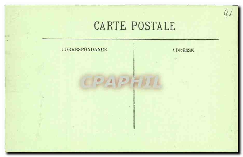 CPA Blois L Eveche — Back
