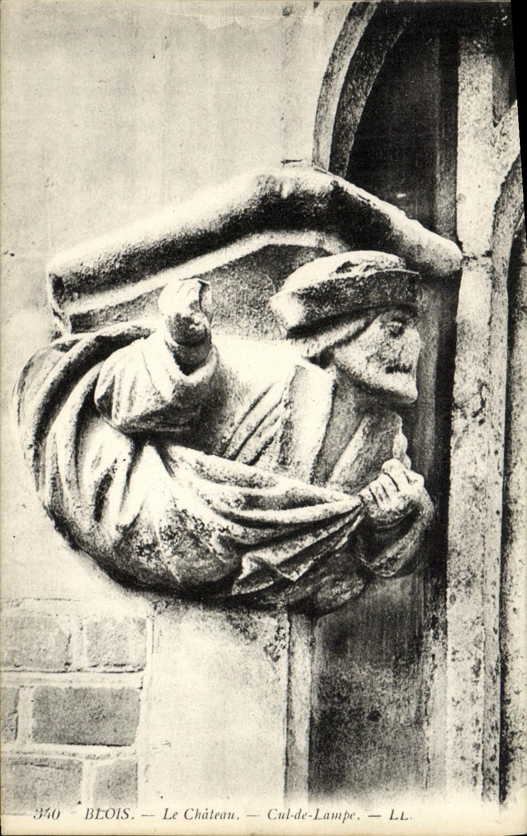 Blois — Le Château — Cul-de-Lampe — LL — n°340