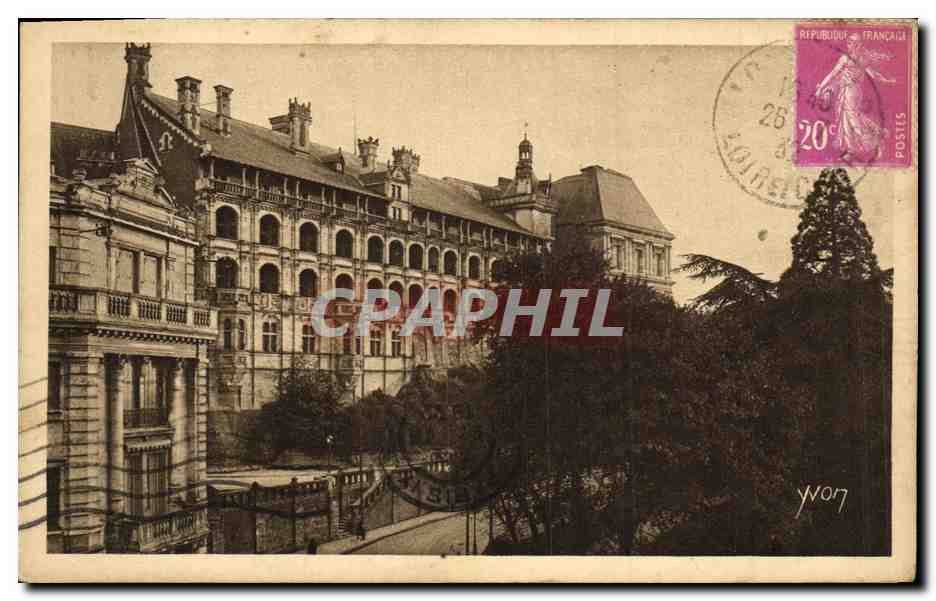 CPA Blois Chateau L Aile Francois 1er