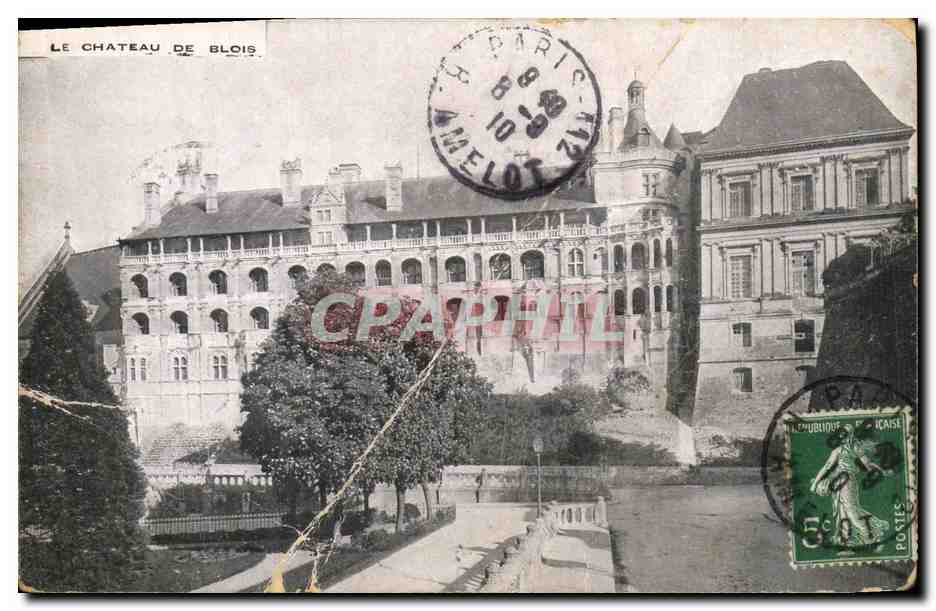 CPA Blois Le Chateau De