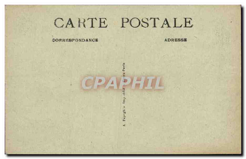 CPA Blois Le Chateau Escalier Francois 1er L amitie — Rückseite