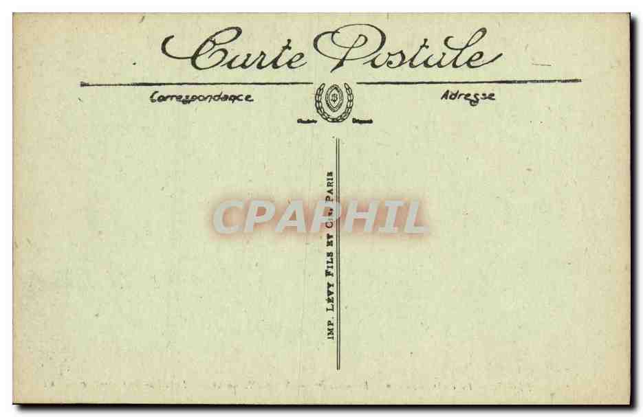 Blois — Le Château — Aile François Ier — Salon d'Honneur — Détail de la Cheminée — Verso