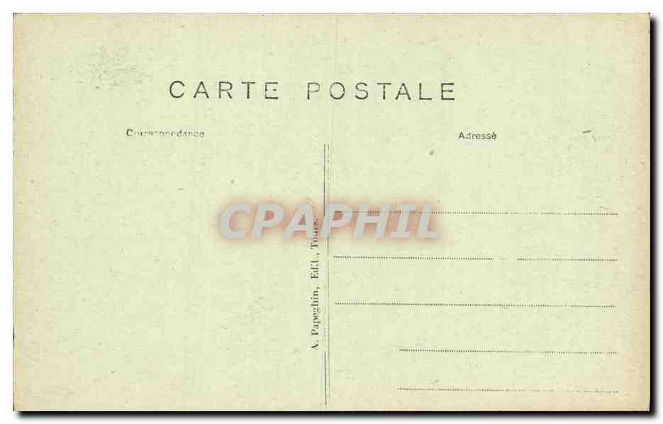 CPA Blois Le Chateau Aile Francois 1er Le grand escaleir — Back