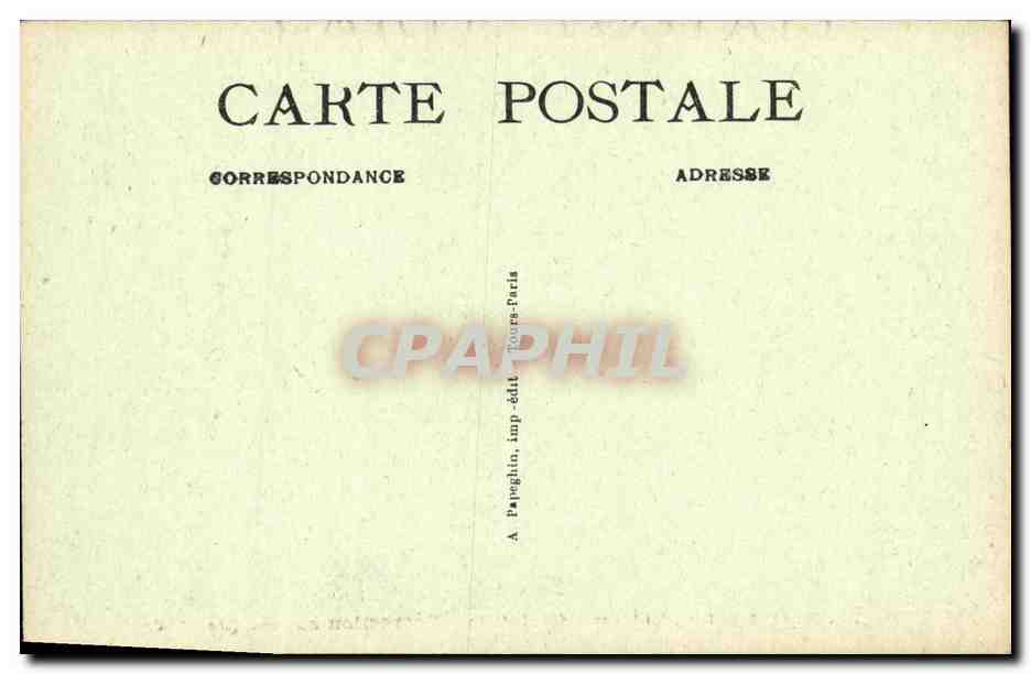 Blois — Le Château — Cariatide — Correction maternelle — A.P. — Reverso
