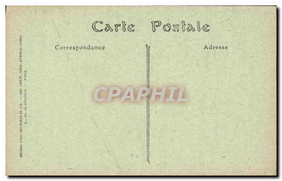 CPA Blois Le Chateau Aile Francois 1er Gargouilles  — Back