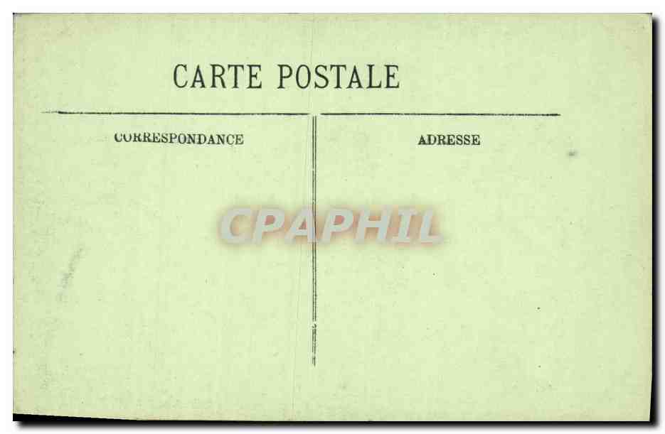 Le Château — L'Éscart François — LL. — Blois — Verso