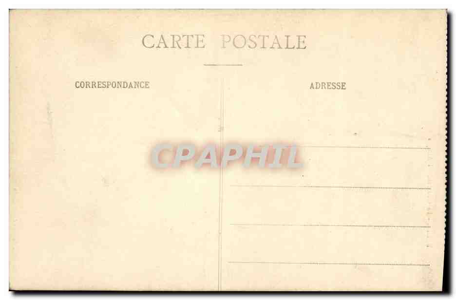 CPA Blois Le Chateau L Artique — Verso