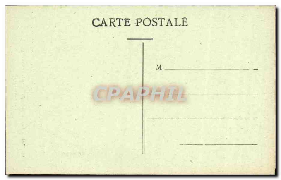 CPA Blois Le Chateau Aile Francois l er Salon d Honneur Une Cheminee — Rückseite
