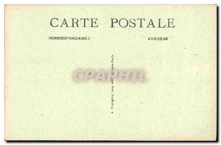CPA Blois La Fontaine Louis Xll Enfants  — Back