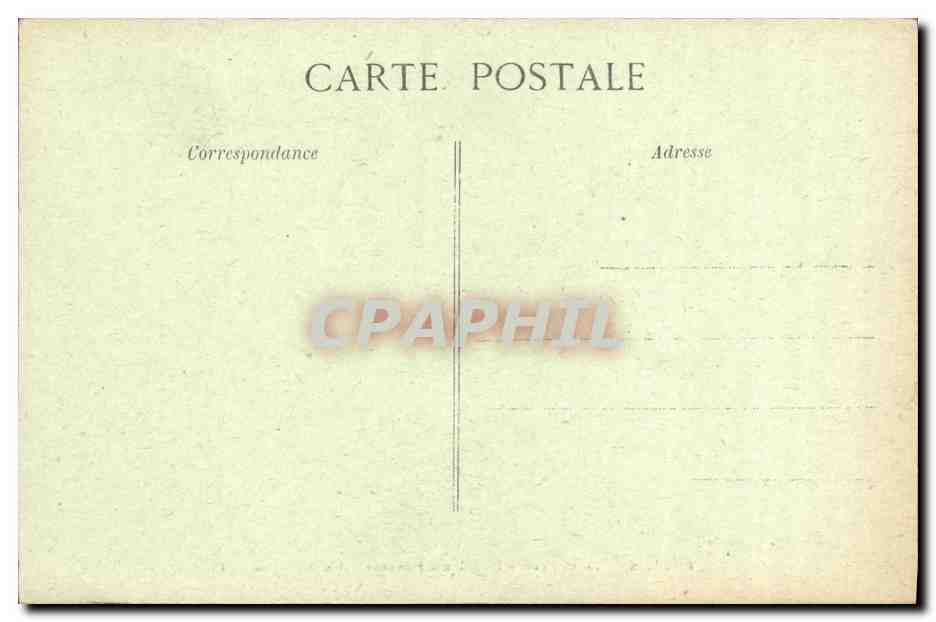 Bleois — Le Château — Le Salon d'Honneur — Un Médaillon de Cheminée — Achterkant