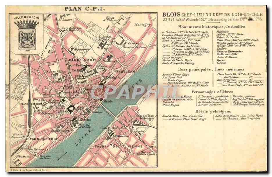 CPA Blois Chef Lieu du Dept de Loir et Cher 