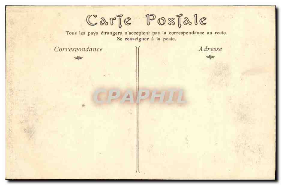 CPA Chateau de Blois Aile de Louis Xll Facade exterieure — Back