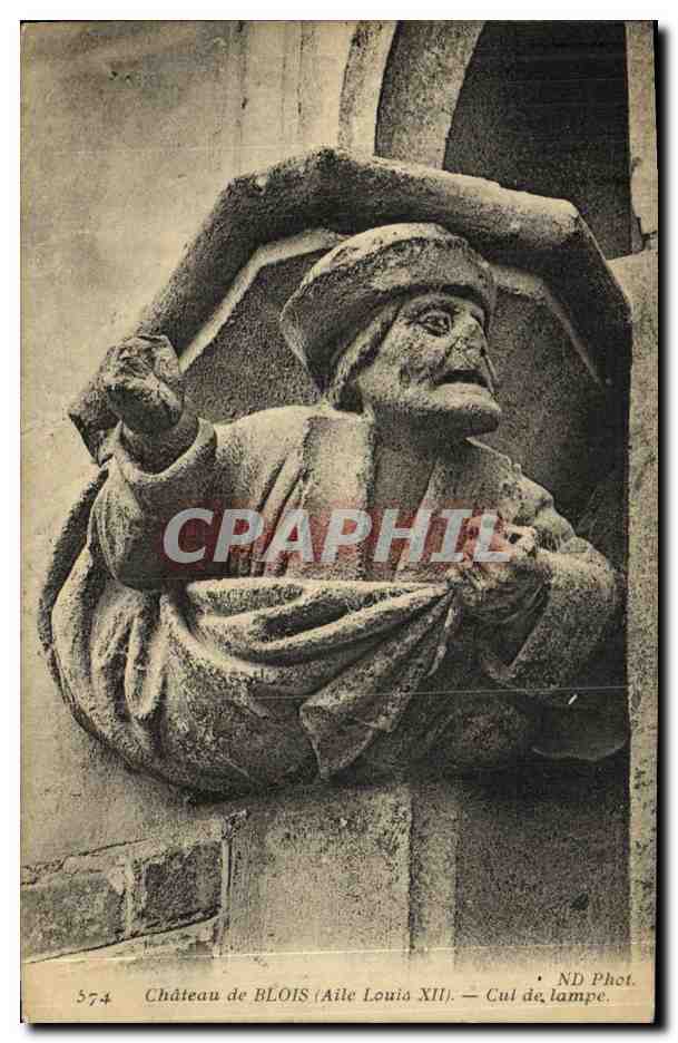 CPA Blois Le Chateau Aile Louis XII Cul de lampe