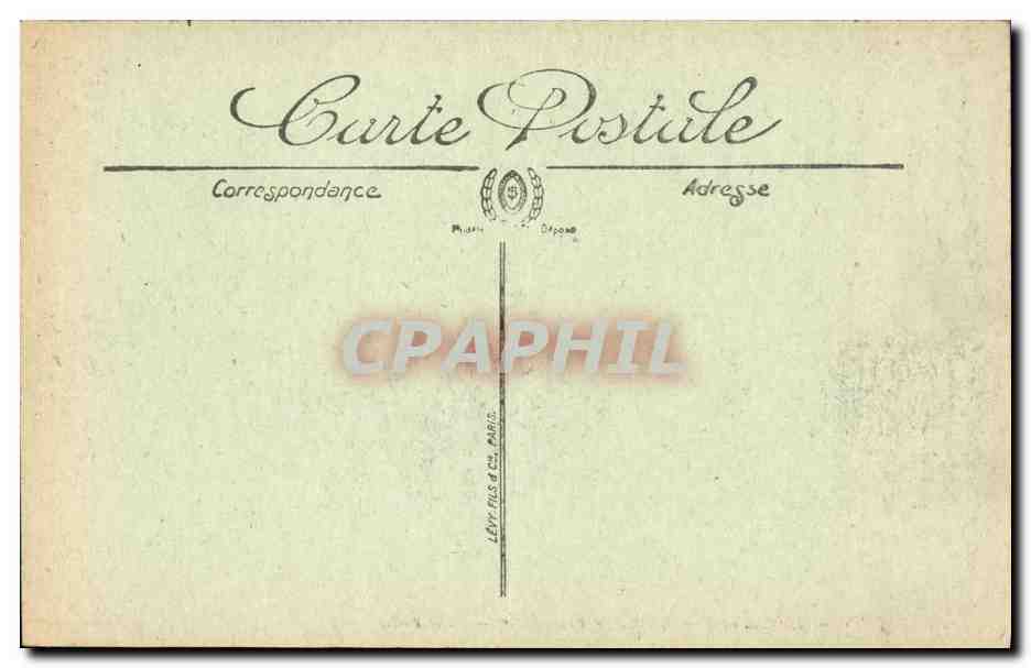 CPA Blois de Chateau L Escalier Francois 1er — Back