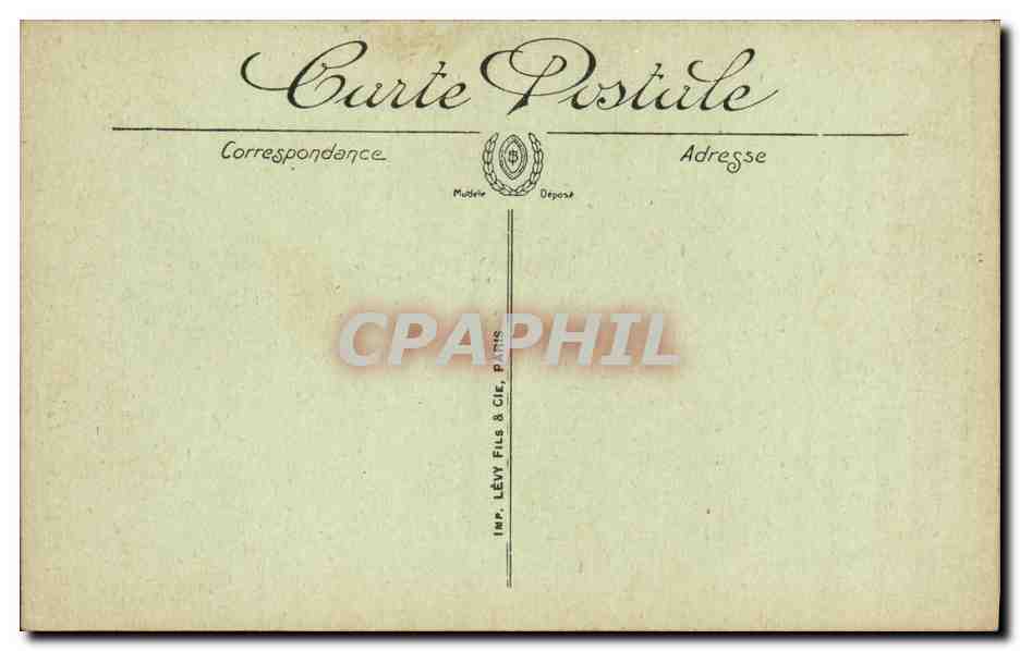 CPA Blois La Chateau — Back