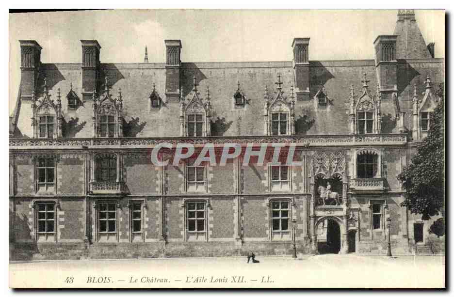CPA Blois De Chateau Aile Louis XII