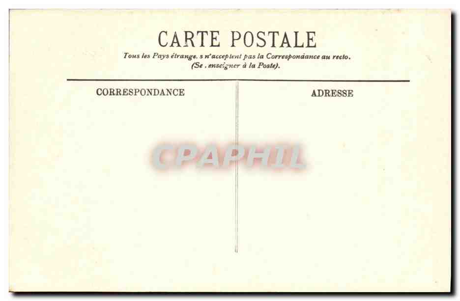 CPA Blois De Chateau Aile Louis XII — Verso