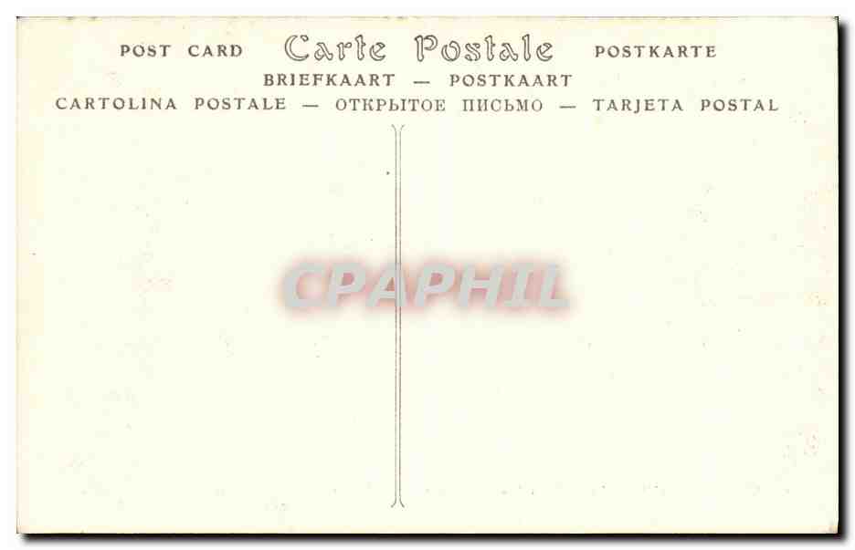 CPA Blois De Chateau La Salle des Etats Generaux — Rückseite