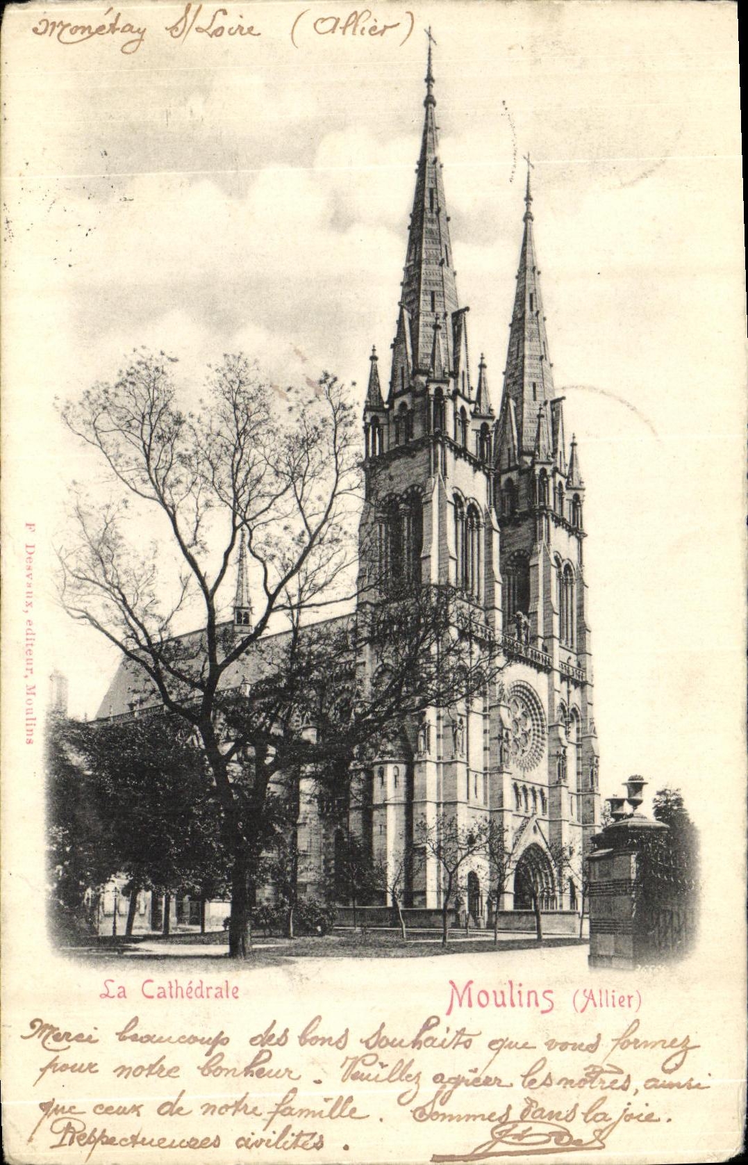 CPA Moulins La malcoiffee