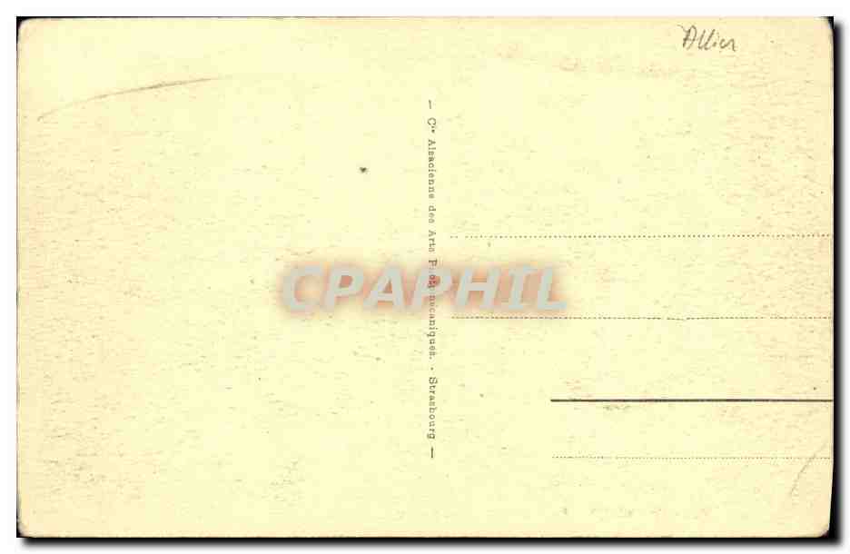 CPA Vichy Le Chalet de L Empereur — Verso