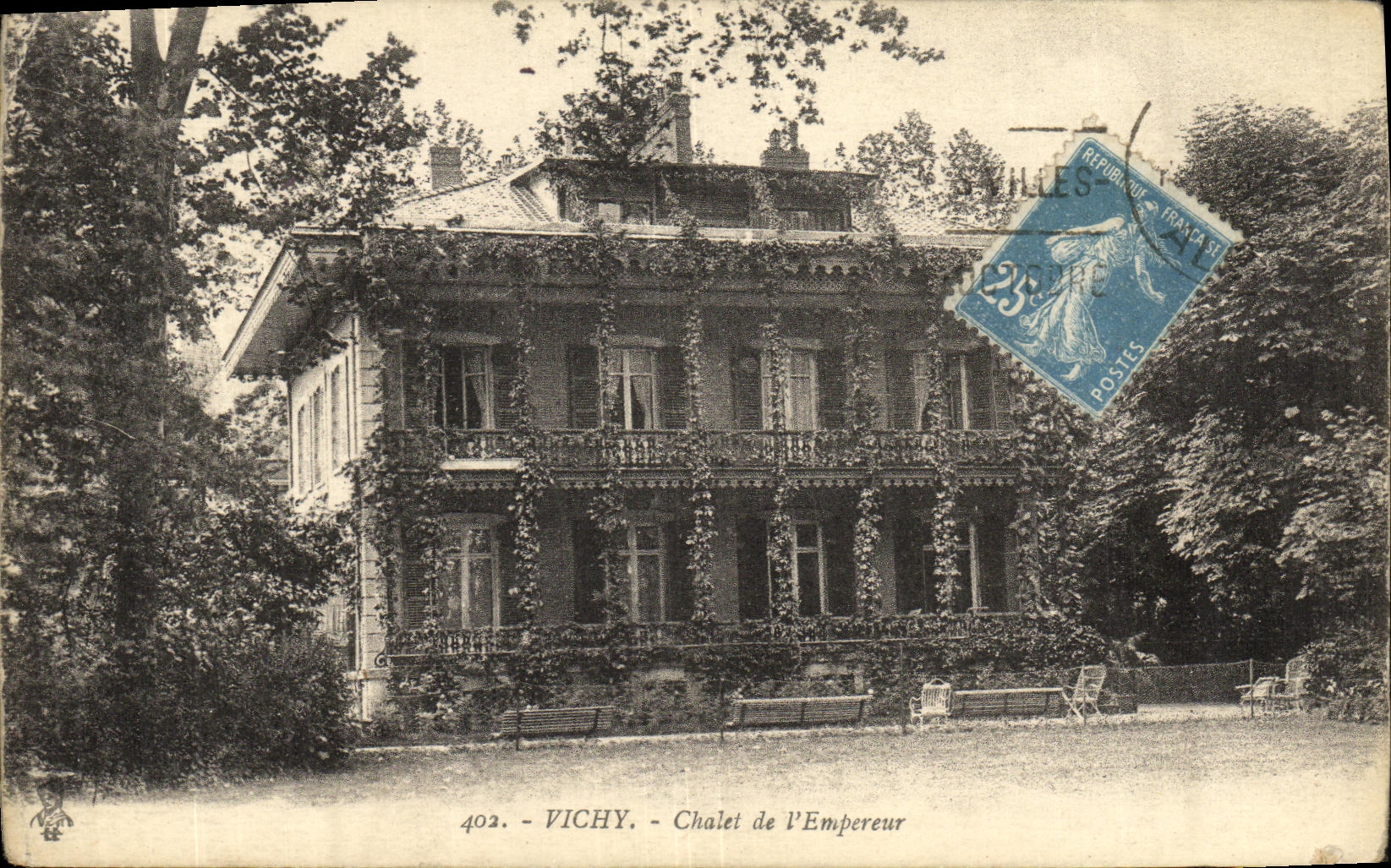 CPA Vichy Chalet de L Empereur