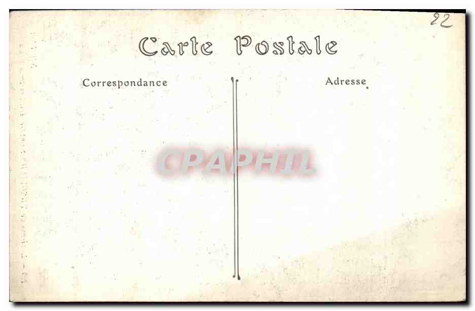 CPA Treguier Saint Goneri Les trois croix Enfants — Rückseite