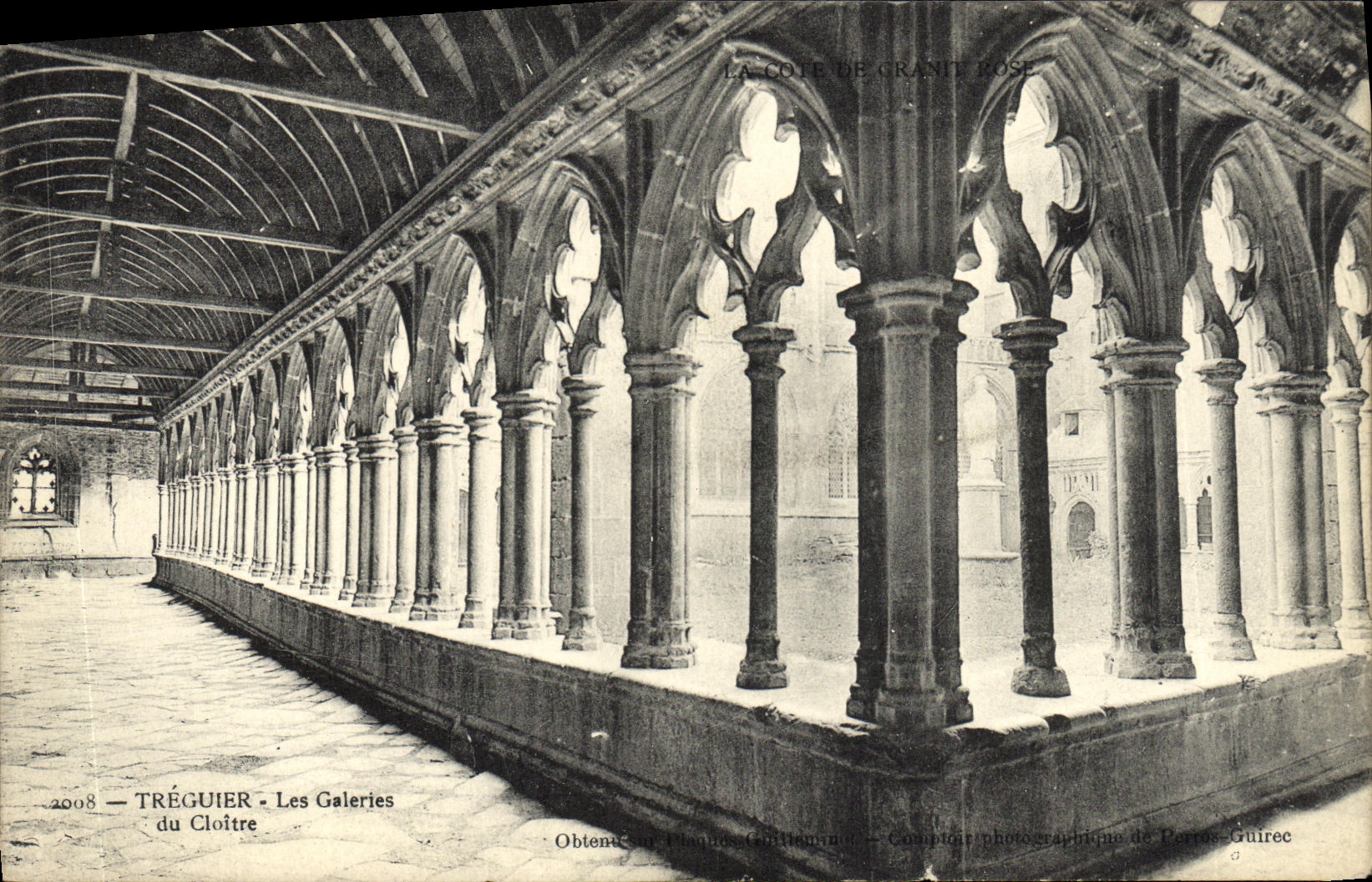 Tréguier - Les Galeries du Cloître — La Côte de Granit Rose — Éditeur : Cabinet photographique de Porros-Guirec